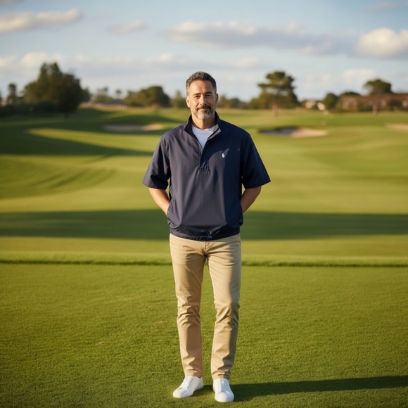 Ralph Lauren Polo Golf Windbreaker Pullover Athleisure Preppy Sporty Old Money L - Picture 13 of 13